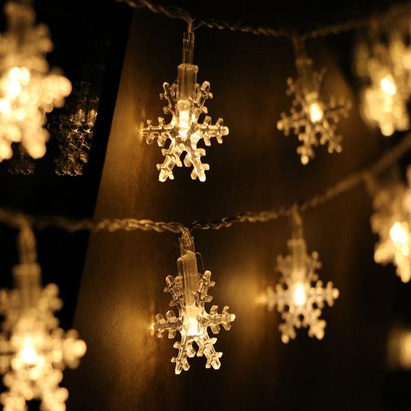 

strings 5m 20led 220v eu led christmas snowflake fairy garlands light string lights outdoor/indoor for xmas party year decoration