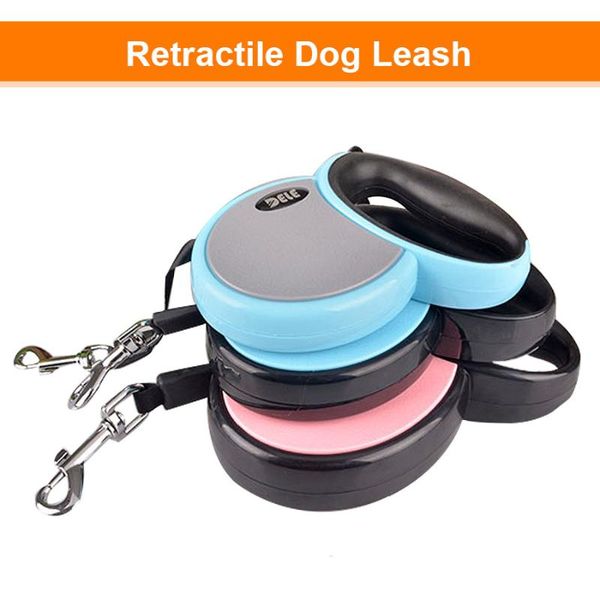 

dog collars & leashes automatic retractable leash extending walking running traning for small medium dogs durable ropes
