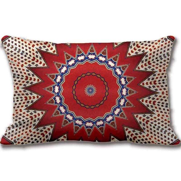 

tribal southwest santa fe pattern red throw pillow decorative cushion cover case customize gift by lvsure for car sofa cushion/decorative