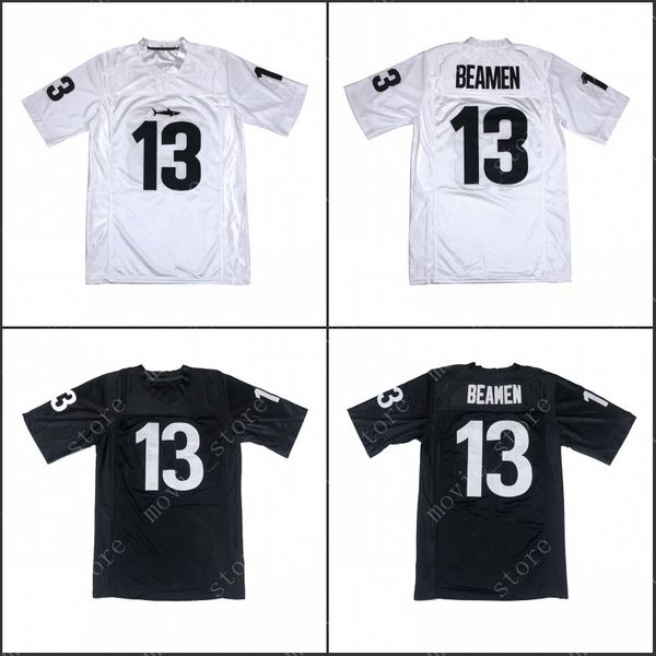 

men's willie beamen 13 any given sunday movie football jersey stitched, Black;red