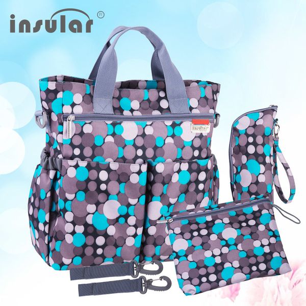 

maternity dress insular stroller nappy diaper mother shoulder maternity handbag waterproof large capacity mummy baby bag