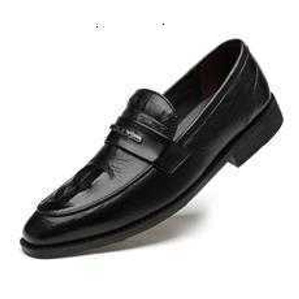 

tangzuo 5901 business leather shoes, , 35-47,, Black