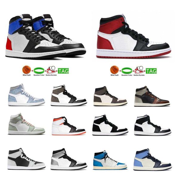 

1 1s men cactus military blue electro orange basketball shoes women mens trainers sports sneakers