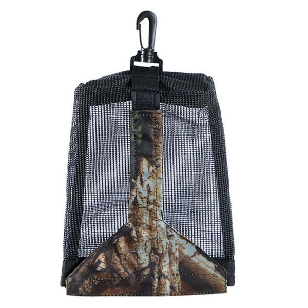 

heavy duty mesh dive weight pocket bag scuba diving accessories with snap clip pool &