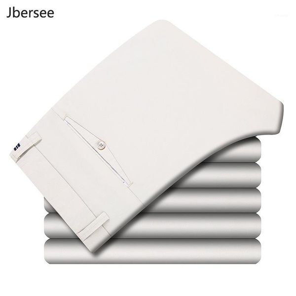

men's pants jbersee summer men clothing straight cotton business fashion spring autumn trousers large size pantalon hombre, Black
