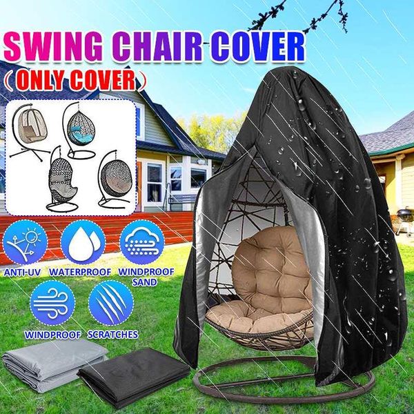 

chair covers garden hanging swing cover dustproof sofa waterproof rain outdoor snow proof furniture 210d
