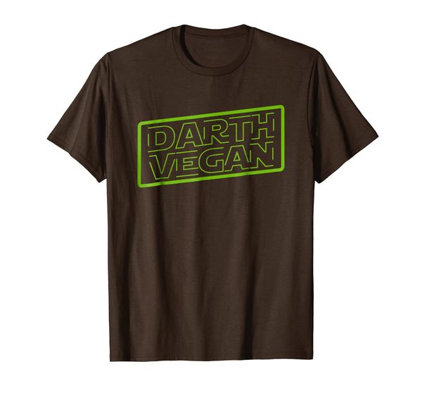 

darth vegan funny t shirt - cool gift for vegetarian day, White;black