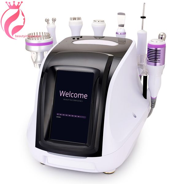

8 in 1 radio frequency microdermabrasion facial tighten rf anti acne skin care bio & pn face rejuvenation machine