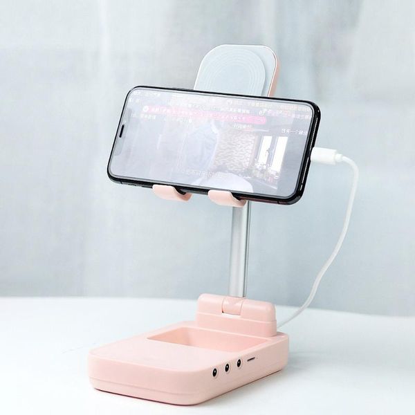 

cell phone mounts & holders adjustable holder for ipad ipone foldable mount stand