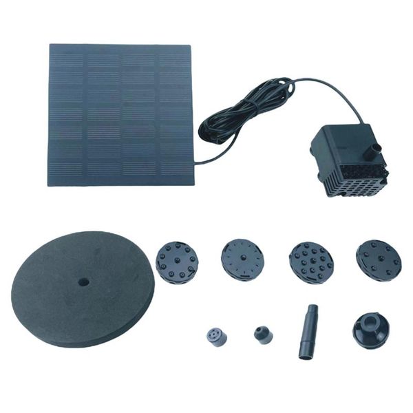 

garden decorations solar power water fountain pump replacement 1.2w floating pool pond