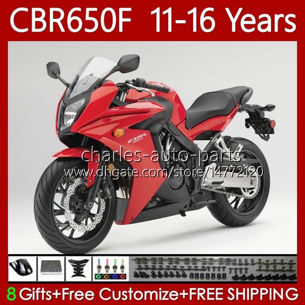 Honda CBR-650 CBR 650 CBR650 F için Motosiklet Gövdesi 650 CBR650 F 2011-2016 Karoser Fabrikası Kırmızı Yeni 73no.4 CBR-650F CBR650F 11 12 13 14 15 16 CBR 650F 2011 2012 2013 2014 2015 2016 Kuraylar