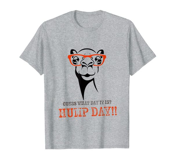 

funny hump day shirt guess what day it is - camel day tshirt, White;black