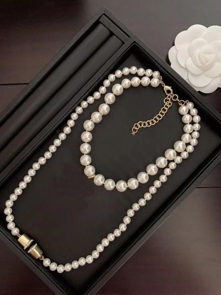 

chokers 2021 arrival ladies girls pearl choker charm pendant necklace fashion jewelry gift no box, Golden;silver