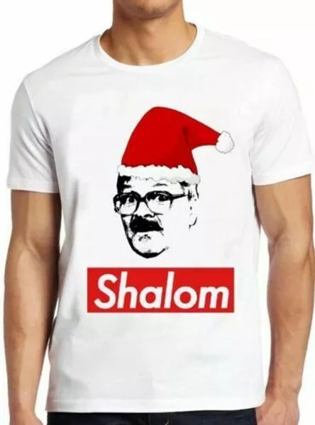 

christmas shalom friday night dinner jackie cool gift tee t shirt 4215, White;black