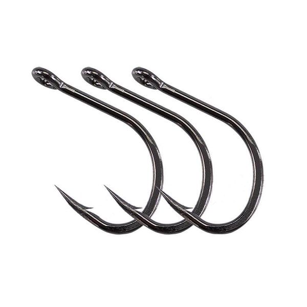 

fishing hooks 5pc sea water big hook tunas fook metal jigging assist oversize overweight sturgeon barbed stainless steel
