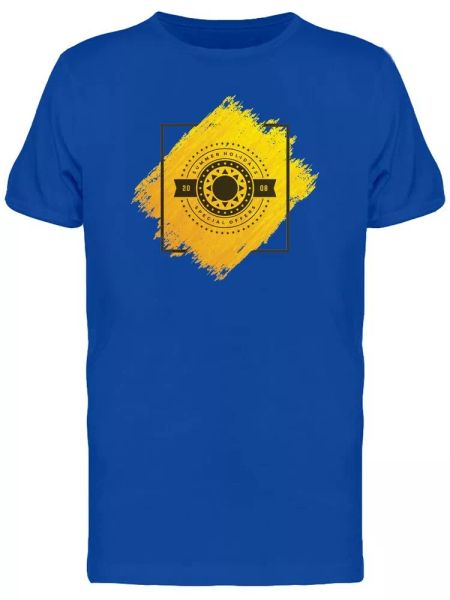 

summer holidays 2008 offers tee men's -image by shutterstock, White;black