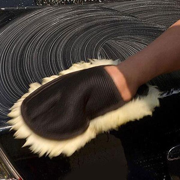 

disposable gloves 1 pcs car styling wool soft washing cleaning brush motorcycle washer care products