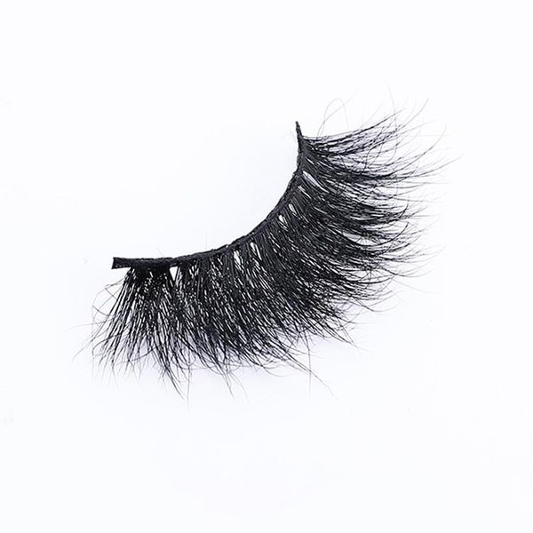 

false eyelashes 25mm mink lashes long wholesale makeup messy fluffy dramatic 5dd