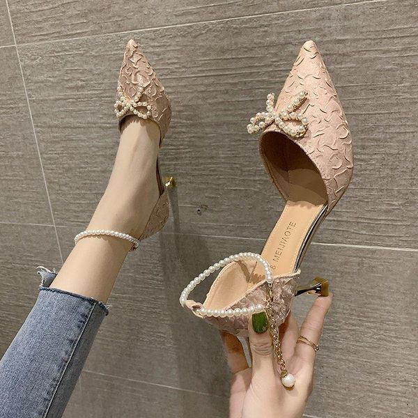 

dress shoes women brief pumps pointed wedge comfortable high heels ladies summer 3cm sweet sandals latest fine casual, Black