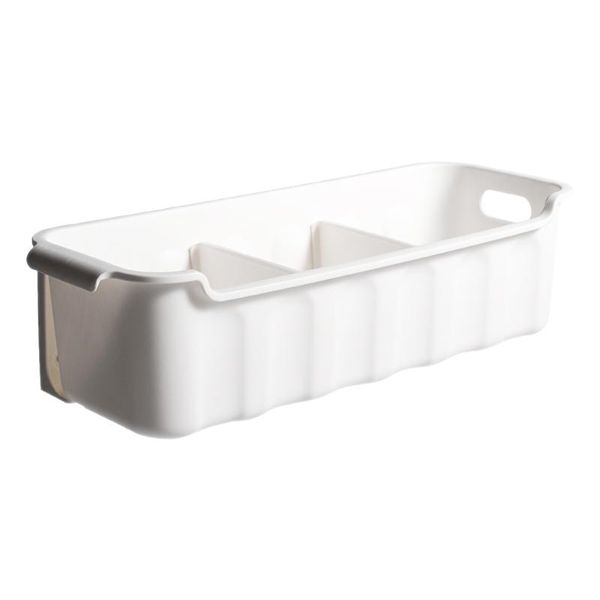 

storage bottles & jars 1pc detachable container for kitchen use wall mount (white)