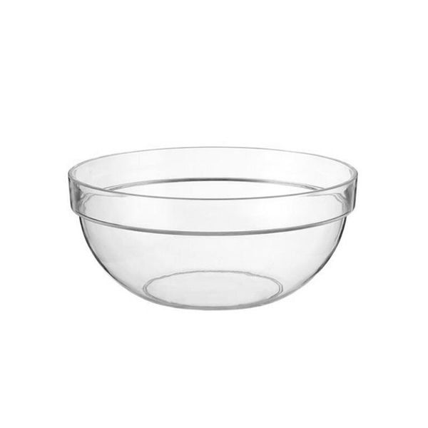 

bowls 1pc household acrylic bowl dessert transparent salad kitchen tableware