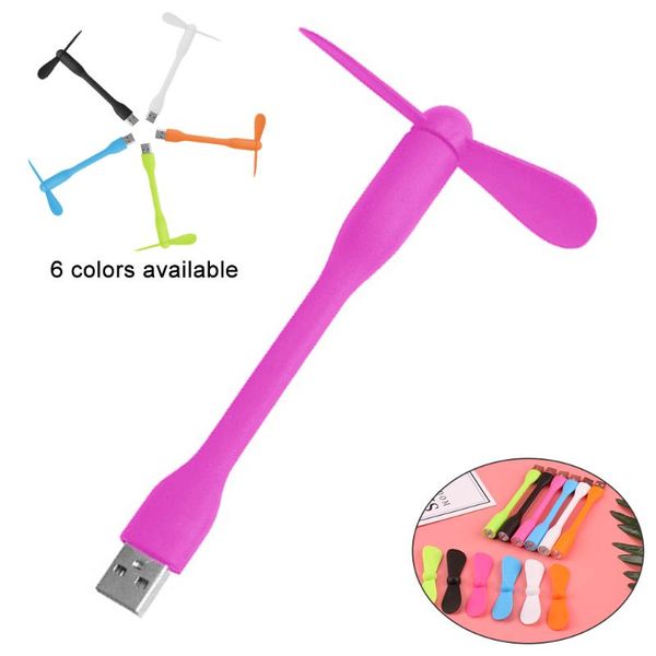 

other home decor mini usb fan flexible portable removable personal gadgets for all power supply output