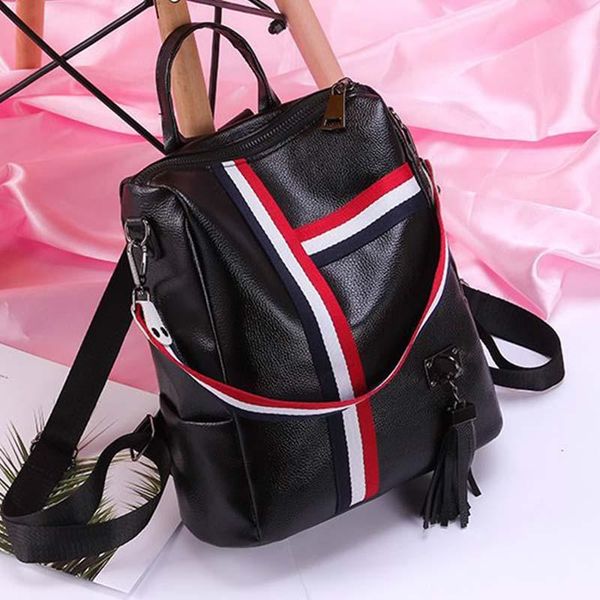 

cosmetic bags & cases 2021 woman fashion backpack shoulder bag large capacity outdoor travel sports student school handbag