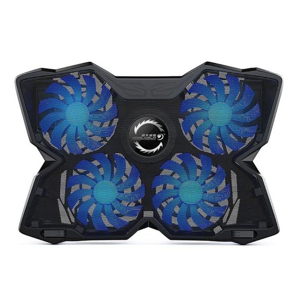 

universal gaming lapcooling pad with 4 fan notebook powerful air flow cooler pads