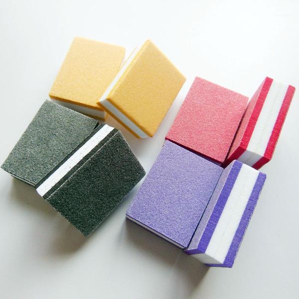 

mini nail buffer block sponge disposable file 100/180 manicure tool1