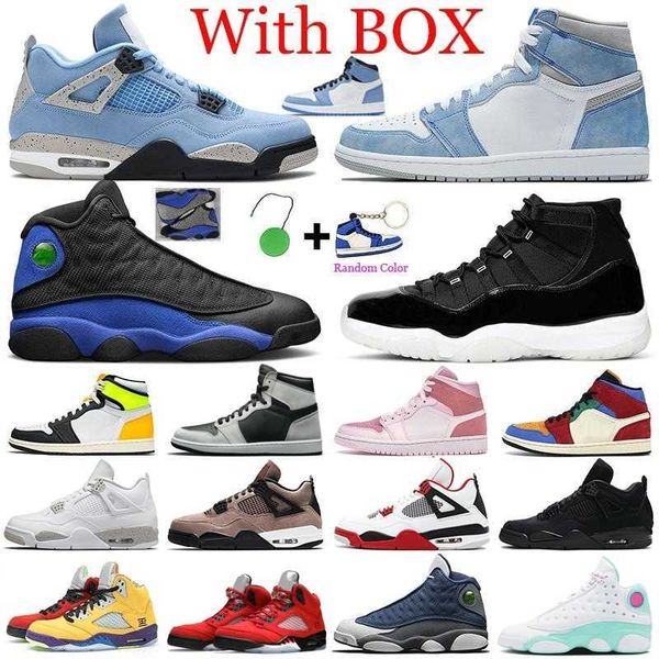 

with box 1s basketball shoes 4s women mens trainers sneakers university blue 13s hyper royal 11s 25th anniversary 5s outdoor sports