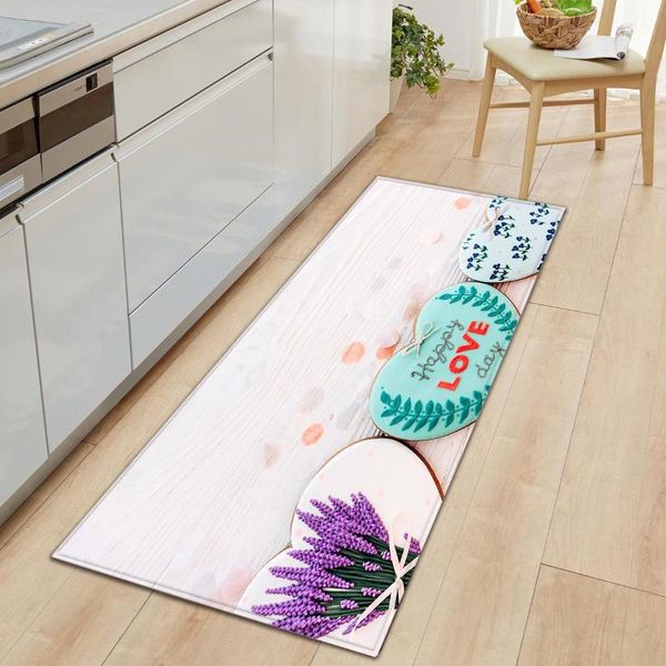 

carpets wood grain home kitchen floor carpet non-slip door entrance mat rugs flannel for bathroom bedroom living room