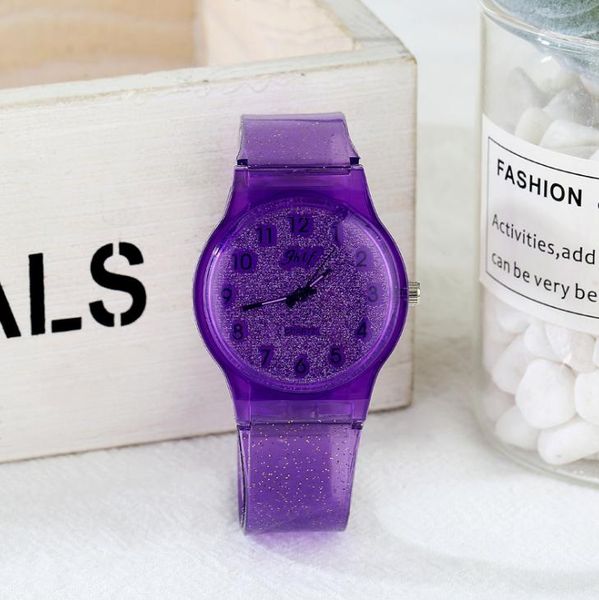 

korean fashion simple promotion quartz ladies watches casual personality student womens watch good sales plastic wristwatches, Slivery;brown