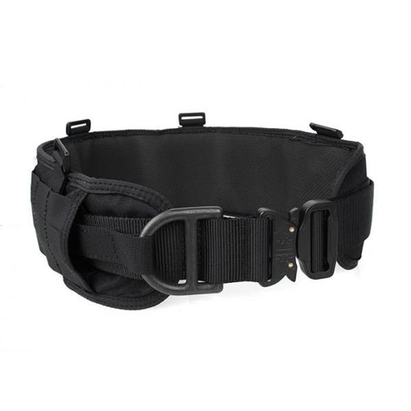 

outdoor sports surgrip padded belt waist sealing tmc2289-bk/kk support, Black;gray