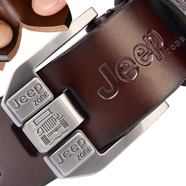 

belts vintage designer belt men pin buckle genuine real leather strap for jeans cinturones para hombre, Black;brown
