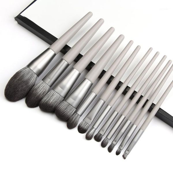 

12pcs makeup brushes sets cosmetic foundation loose powder blush facial make up brush eye for women beauty tools1
