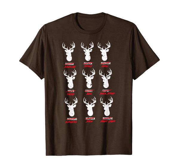 

Funny Deer Hunters Santa' Reindeer - Deer Cuisine T-Shirt, Mainly pictures