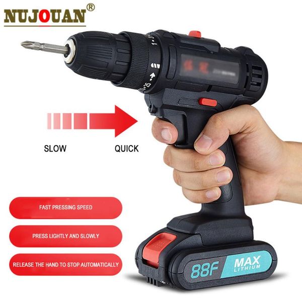 

professiona electric drills drill cordless screwdriver lithium battery mini power tools drilling tool