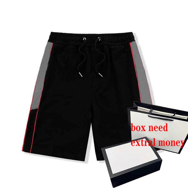 

2023 ss mens shorts fashion high street elements male shortpants letter printed short knee length casual style size m-2xl, White;black