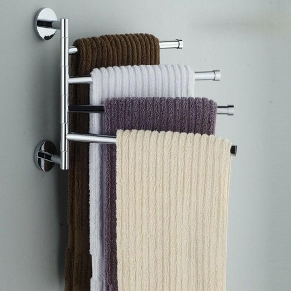 

bathroom storage & organization us stainless steel towel bar rotating rack kitchen