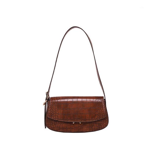 

evening bags 2021 crocodile shoulder bag for women solid female luxury crossbody large capacity1
