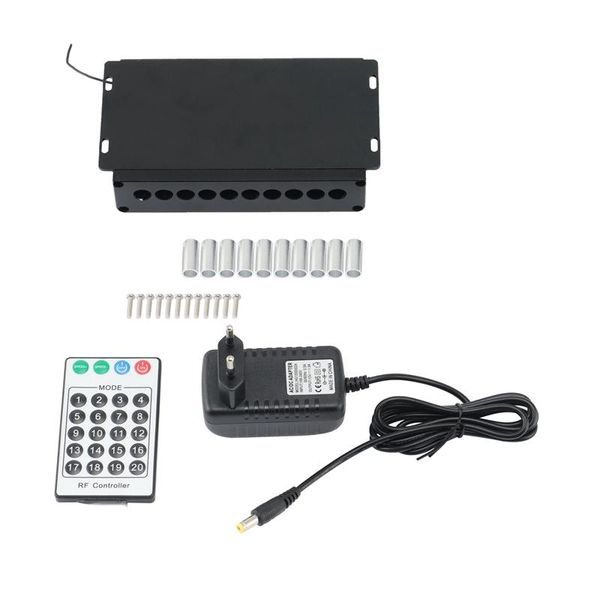 

pendant lamps 5w fibre optic lights star ceiling light kit for car & home, optical cable strands decoration eu plug