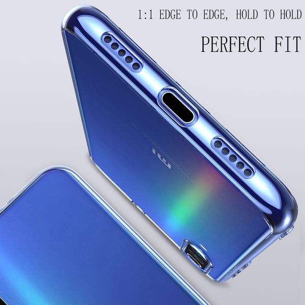 Luxus Klare Hüllen Für Xiaomi Mi A1 A2 A3 8 9 Lite Se 10 Pro Transparent Silikon Weiche Note 10 6 6x 5x Fundas