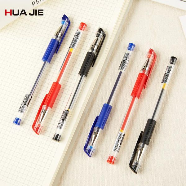 

gel pens 3/6/12pcs creative office refill pen .5mm blue black red ink magic signature writing tool school supplies gp-100