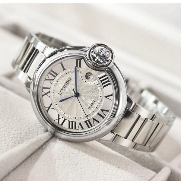 

wristwatches classic business waterproof fashion mens watches with stainless steel sports quartz watch men relogio masculin, Slivery;brown