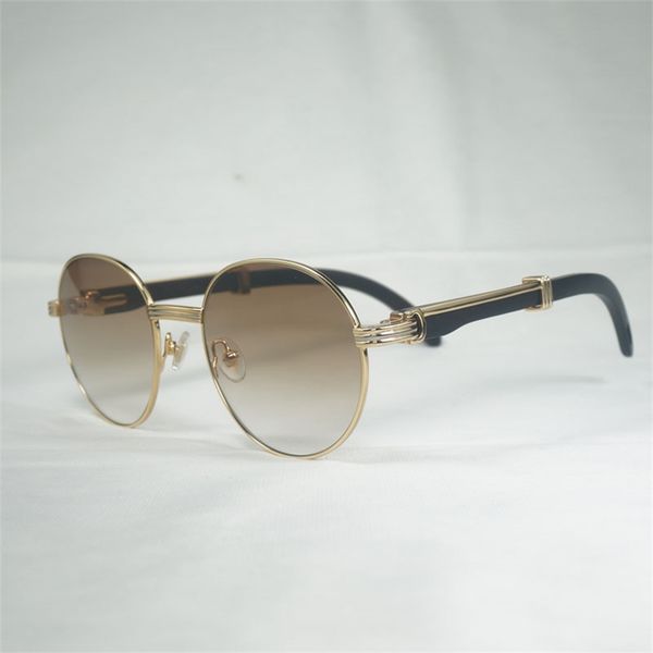 

vintage black white buffalo horn sunglasses men natural wood clear glasses frame for women outdoor eyewear round eyeglasses factory wholesal, White;black