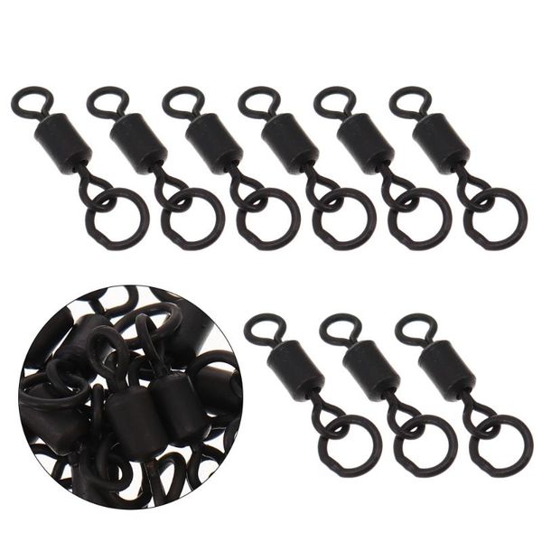 

fishing hooks 25pcs rolling swivel tackle ring hook connector