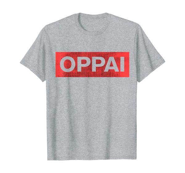 

oppai boobs anime manga otaku t-shirt gift, White;black