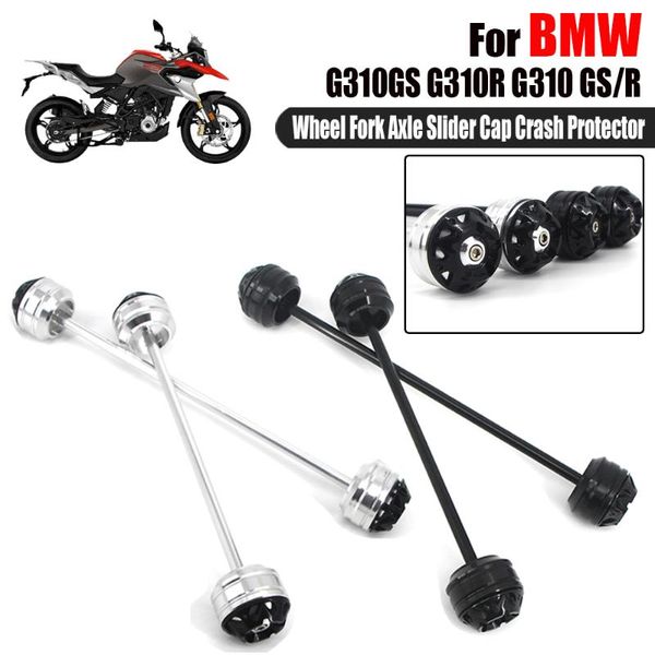 

for g310gs g310r g 310 gs r g310gs/r 2021 motorcycle front & rear wheel fork axle slider cap crash protector atv parts