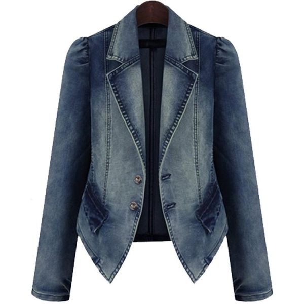 

women's jackets spring autumn vintage women jeans casual loose plus size 5xl short denim outerwear female basic coats 763, Black;brown