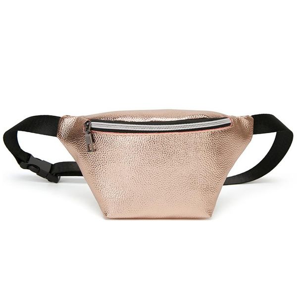 

summer fashion and simple waist packs rose gold bag bicycle cycling waterproof money belt fanny bags